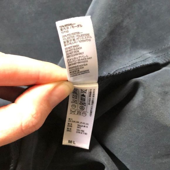 American Apparel Lightweight Vegan Silk Dylan Trench - Picture 13 of 13